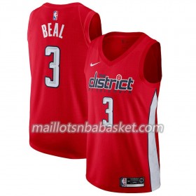 Maillot Homme Washington Wizards Bradley Beal 3 2018-19 Nike Rouge Swingman